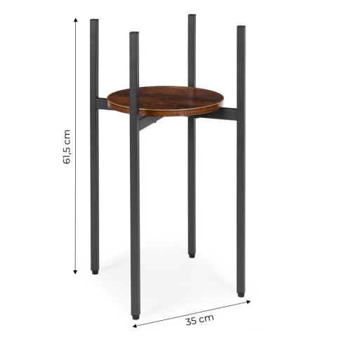 Kwietnik stojący stojak na kwiaty ozdoby loft ModernHome ModernHome