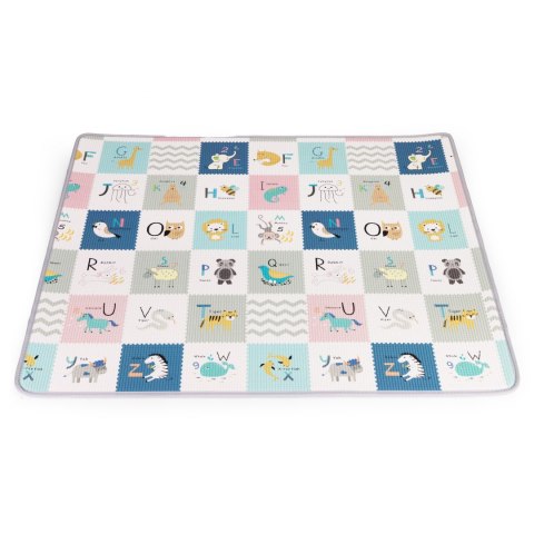 Mata piankowa dla dzieci edukacyjna dwustronna zwijana alfabet ECOTOYS ECOTOYS