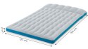 Materac dmuchany dwuosobowy kempingowy 193x127x17 cm łóżko z zagłówkiem INTEX 67999 INTEX
