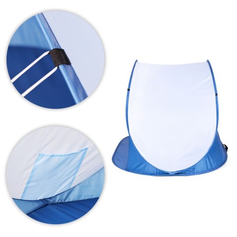 Namiot plażowy parawan samorozkładający na plażę basen ogród niebieski MultiGarden MultiGarden