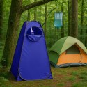 Namiot turystyczny samorozkładający przebieralnia kabina prysznicowa WC niebieski MultiGarden MultiGarden