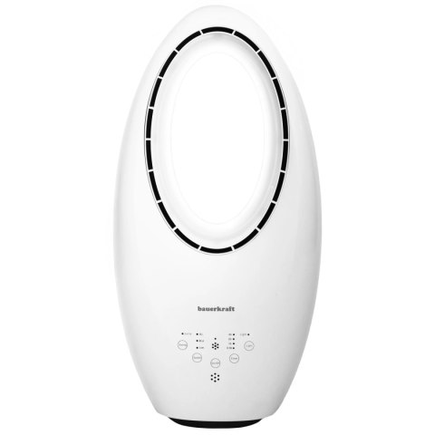 Nowoczesny wentylator stojący bezłopatkowy podłogowy 60W 3 tryby pracy pilot timer podświetlenie LED LONGWELL INDUSTRIAL LTD