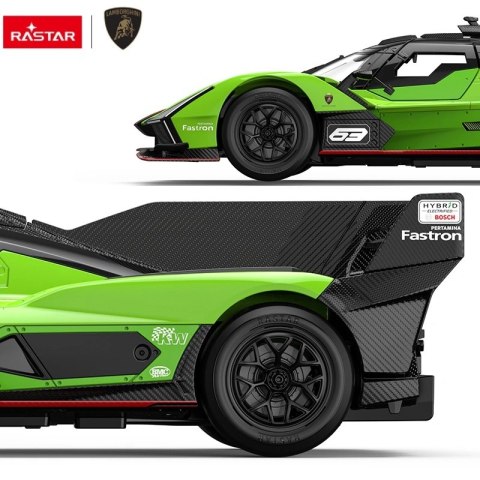 Samochód zdalnie sterowany Lamborghini SC63 LMDH R/C skala 1:14 Rastar 10150 RASTAR