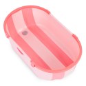 Wanienka dla dzieci wanna turystyczna składana odpływ różowa ECOTOYS ECOTOYS