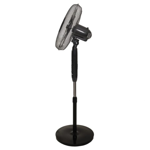 Wentylator podłogowy wiatrak stojący 45W 3 tryby pracy 5 łopatek timer pilot LONGWELL INDUSTRIAL LTD