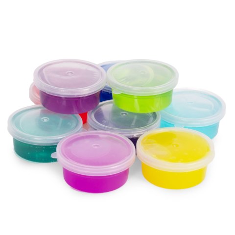 Zestaw do robienia slime glutków dla dzieci DIY masa plastyczna rozciągliwa gniotek 113 elementów MULTISTORE