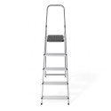 Drabina aluminiowa jednostronna 5 stopni składana z podestem 150 kg ModernHome ModernHome