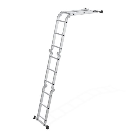 Drabina aluminiowa wielofunkcyjna 4x3 przegubowa składana 150 kg ModernHome ModernHome