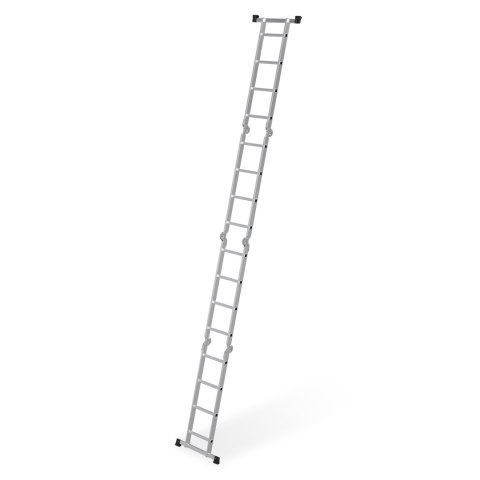 Drabina aluminiowa wielofunkcyjna 4x4 przegubowa składana 150 kg ModernHome ModernHome