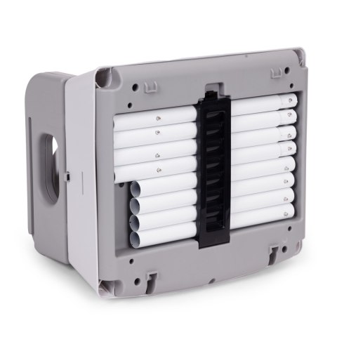 Fotelik krzesełko do karmienia dzieci 3w1 podwójna tacka 5-punktowe pasy szary ECOTOYS ECOTOYS