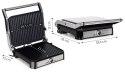 Grill elektryczny kontaktowy ryflowany opiekacz do panini kanapek 2000W KADEN KADEN