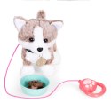 Interaktywny piesek na smyczy husky chodzi i merda ogonem melodyjki MULTISTORE