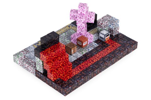 Klocki magnetyczne konstrukcyjne dla dzieci zestaw 160 elementów MULTISTORE