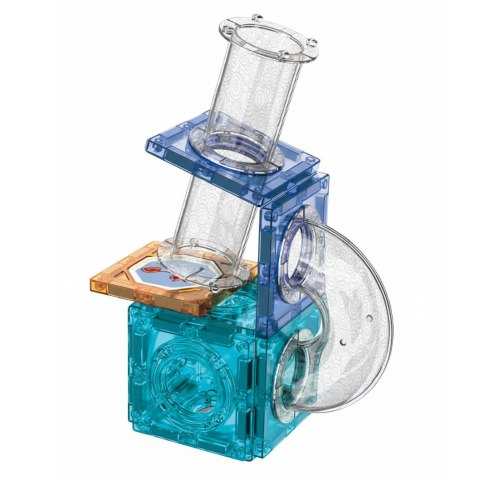 Klocki magnetyczne kontrukcyjne 3D tor kulkowy kulodrom 113 elementów MULTISTORE