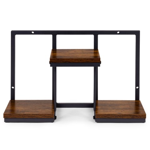 Kwietnik ścienny półka wisząca na kwiaty ozdoby 3 poziomy loft ModernHome ModernHome