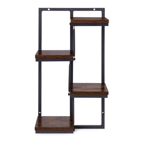 Kwietnik ścienny półka wisząca na kwiaty ozdoby 4 poziomy loft ModernHome ModernHome