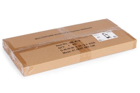 Kwietnik stojący stojak na kwiaty ozdoby 3 poziomy czarny ModernHome ModernHome