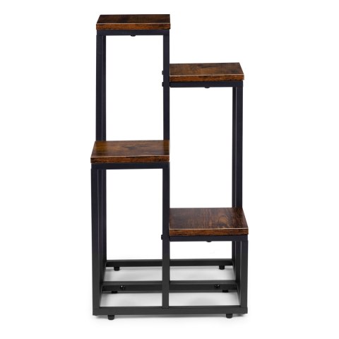 Kwietnik stojący stojak na kwiaty ozdoby 4 półki loft ModernHome ModernHome