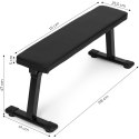 Ławeczka treningowa do ćwiczeń prosta składana 120 kg ModernHome ModernHome