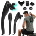 Masażer ręczny wibracyjny do masażu ciała zestaw 5 końcówek 20W ModernHome ModernHome