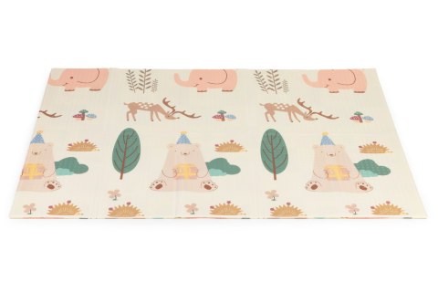 Mata piankowa dla dzieci 200x150 cm edukacyjna dwustronna składana + torba IPLAY IPLAY