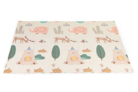 Mata piankowa dla dzieci 200x180 cm edukacyjna dwustronna składana + torba IPLAY IPLAY