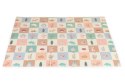 Mata piankowa dla dzieci 200x180 cm edukacyjna dwustronna składana + torba IPLAY IPLAY