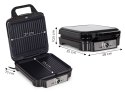 Opiekacz 3w1 gofrownica toster grill kontaktowy ryflowany 1200W KADEN KADEN