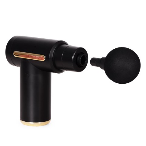 Pistolet do masażu masażer ręczny wibracyjny zestaw 4 końcówek ModernHome ModernHome