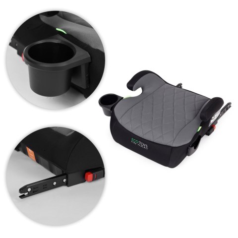 Podkładka ISOFIX samochodowa siedzisko dla dzieci i-SIZE wzrost 125-150 cm uchwyt na napoje ECOTOYS ECOTOYS