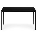 Stół do kuchni jadalni dla 4-5 osób biurko komputerowe 120x60 cm czarny ModernHome ModernHome