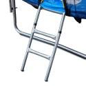 Trampolina ogrodowa z siatką zewnętrzną o średnicy 10 ft 304-312 cm + drabinka Bauerkraft