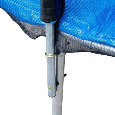 Trampolina ogrodowa z siatką zewnętrzną o średnicy 10 ft 304-312 cm + drabinka Bauerkraft
