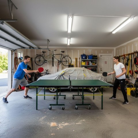 Zestaw do tenisa stołowego 2 paletki do ping-ponga 3 piłeczki MULTISTORE