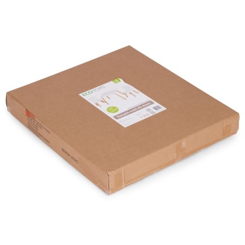 Zestaw mebli dla dzieci stolik + 2 krzesła białe ECOTOYS ECOTOYS