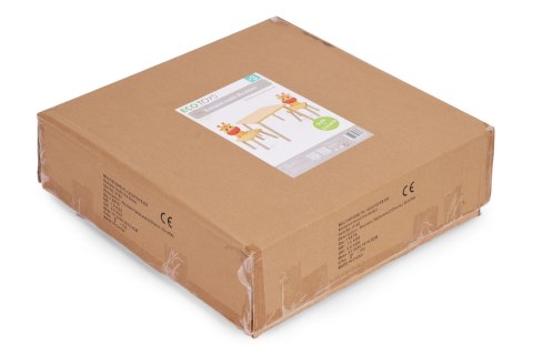 Zestaw mebli dla dzieci stolik + 2 krzesła żyrafa ECOTOYS ECOTOYS