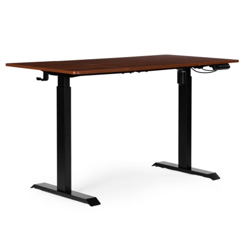 Biurko elektryczne regulowane 140x70 cm regulacja wysokości 76-121 cm ModernHome ModernHome