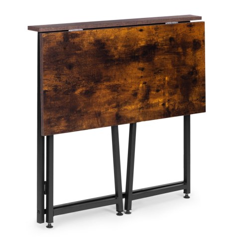 Biurko komputerowe składane 80x45 cm stolik pod laptopa loft ModernHome ModernHome