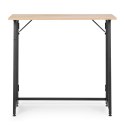 Biurko komputerowe składane 80x45 cm stolik pod laptopa loft ModernHome ModernHome