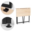 Biurko komputerowe składane 80x45 cm stolik pod laptopa loft ModernHome ModernHome