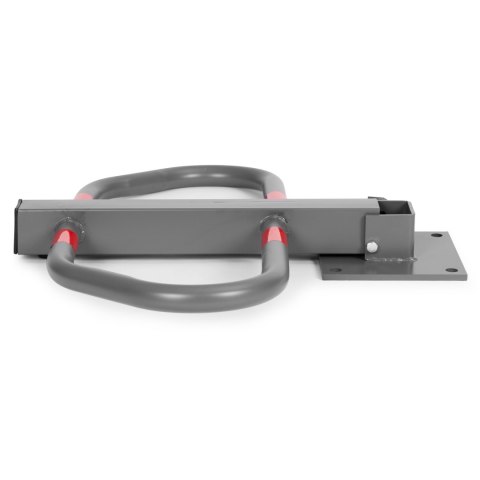 Blokada parkingowa składana zapora 50 cm na klucz z odblaskowymi pasami MULTISTORE