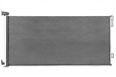 Bramka barierka roleta 160 cm ochronna zabezpieczająca na schody i drzwi szara ECOTOYS ECOTOYS