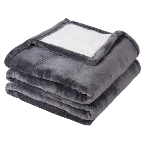 Koc elektryczny dwustronny 120x160 cm mata grzewcza regulacja temperatury pilot Bauerkraft