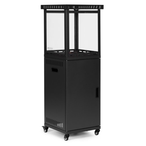 Ogrzewacz gazowy promiennik grzejnik 13 kW szklany na ogród patio reduktor kamienie wulkaniczne pokrowiec MultiGarden MultiGarden