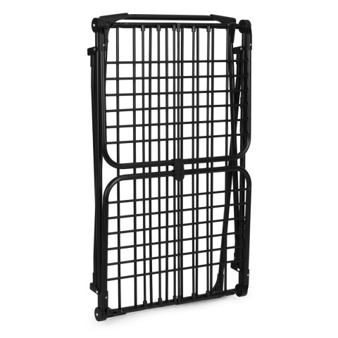 Suszarka na pranie odzież bieliznę stojąca 25 metrów 4 skrzydła składana czarna ModernHome