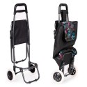Wózek na zakupy torba 30 litrów ze składanym siedzeniem duże koła ModernHome ModernHome