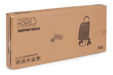 Wózek na zakupy torba 33 litry potrójne koła dodatkowe kieszenie ModernHome ModernHome