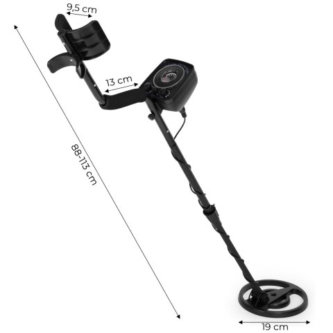 Wykrywacz metali detektor 2 tryby do poszukiwań złota srebra monet MULTISTORE