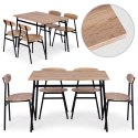 Zestaw mebli do jadalni kuchni stół + 4 krzesła OSLO ModernHome ModernHome